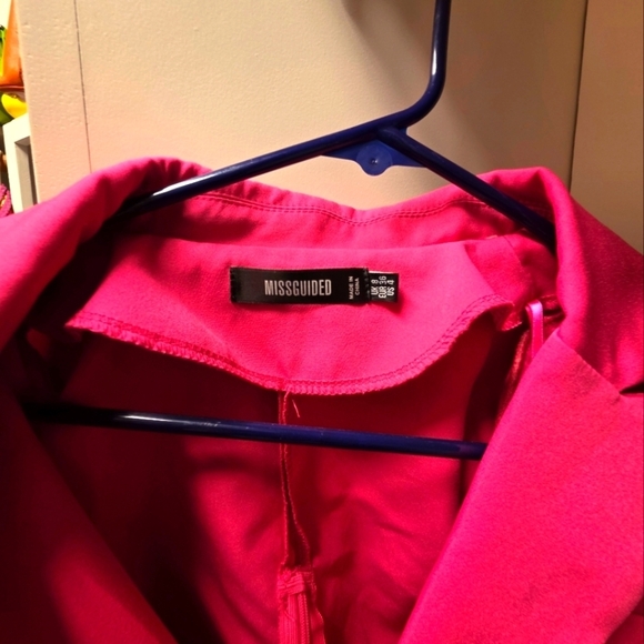 Pink Belted Blazer Dress - Picture 3 of 3